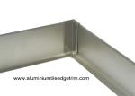 Luxury Matt Champagne Aluminium Shadowline Skirting With 8cm Height