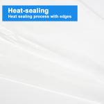PE Waterproof Back Coverall Non-sterile PE Isolation Gowns for Doctors