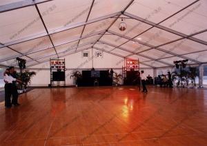 Wholesale Polygon Aluminum Frame Outdoor Event Tent , Outside Party Tents With Glass Door from china suppliers