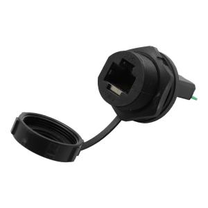 Wholesale Male Female Communication Cable Connectors , Rj45 Through Hole Connector 2.5cm from china suppliers