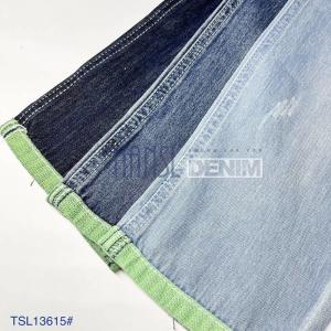 Wholesale OEM Indigo Grey Cotton Denim Fabric For Jeans 325gsm from china suppliers