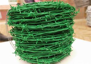 Wholesale PVC Coated Barbed Iron Wire High Security Wire Fence Gaucho Barbed Wire from china suppliers