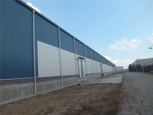 Wholesale PU Panel Large Span Logistics Steel Structure Warehouse from china suppliers