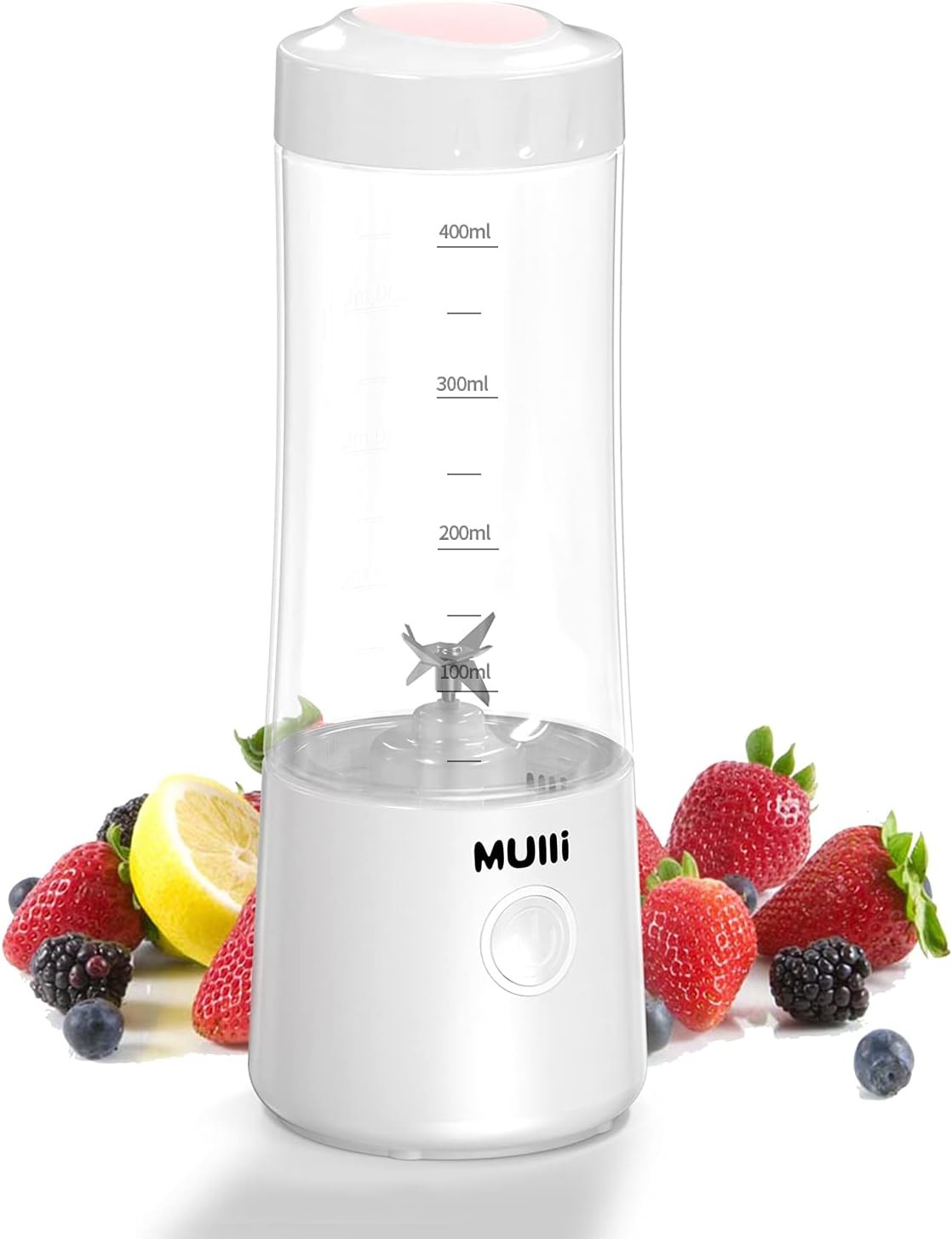 Compact and Portable Blender with Six Blades for Grinding Blending and More Braising Cups