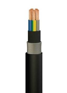 Wholesale Armored 5 Core N2XRY Underground Electrical Cable XLPE Insulated PVC Sheathed from china suppliers