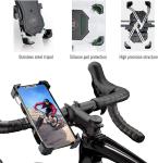 Qi&USB Fast charging 15W Motorcycle Phone Mount Charger