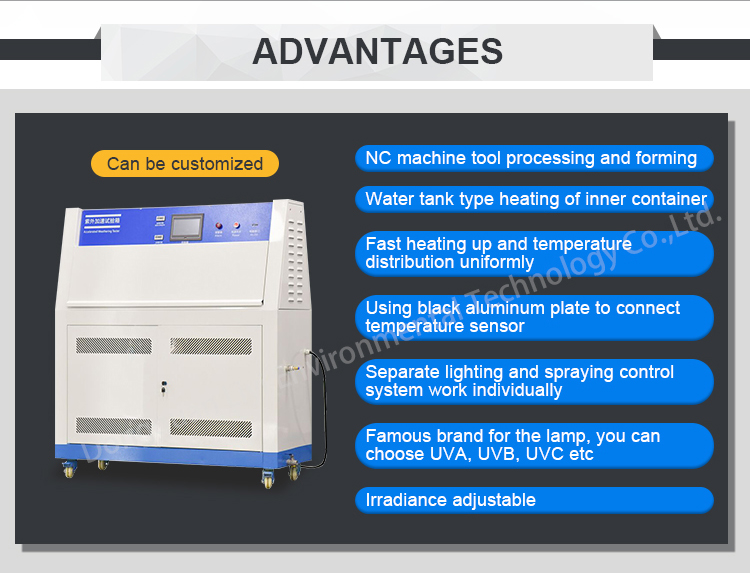 UV Accelerated Weathering Test Equipment , Tower Climate Ultraviolet Weathering Tester