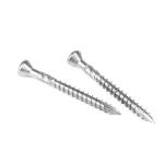 Customized Black Zinc Plate Finish Countersunk Head Flange Wood Screws for WPC
