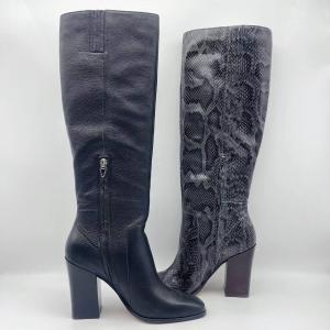 Wholesale Luxury Women'S Round Toe Ankle Boots High Heel With Soft Embroidery Stitching from china suppliers