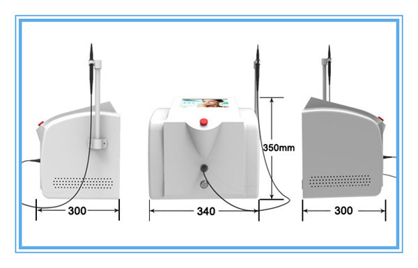 Painless safety high frequency 30MHZ spider vein removal and varicose vein treatment