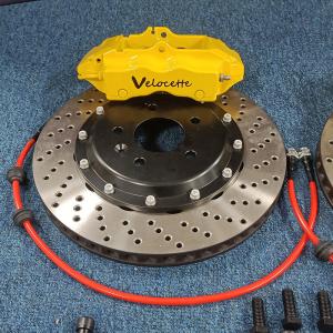 Wholesale Rear 4 Pot 18Z Caliper Automotive Semi Metallic 345mm 355mm 370mm from china suppliers