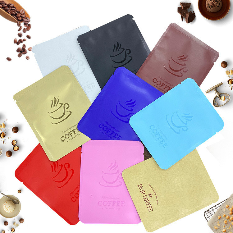 Stand up Drip Hanging Ear Coffee Packaging Bag Powder Filter Pouch