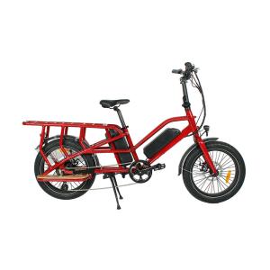 Wholesale Steel Frame Long Tail Bike Fashionable E Cargo Bike with Dual Battery and Kenda Tires from china suppliers