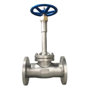 Wholesale Stainless Steel Flanged Cryogenic Globe Valve SS304/SS316 For LNG/LOX/LN2/LAR/LCO2 from china suppliers