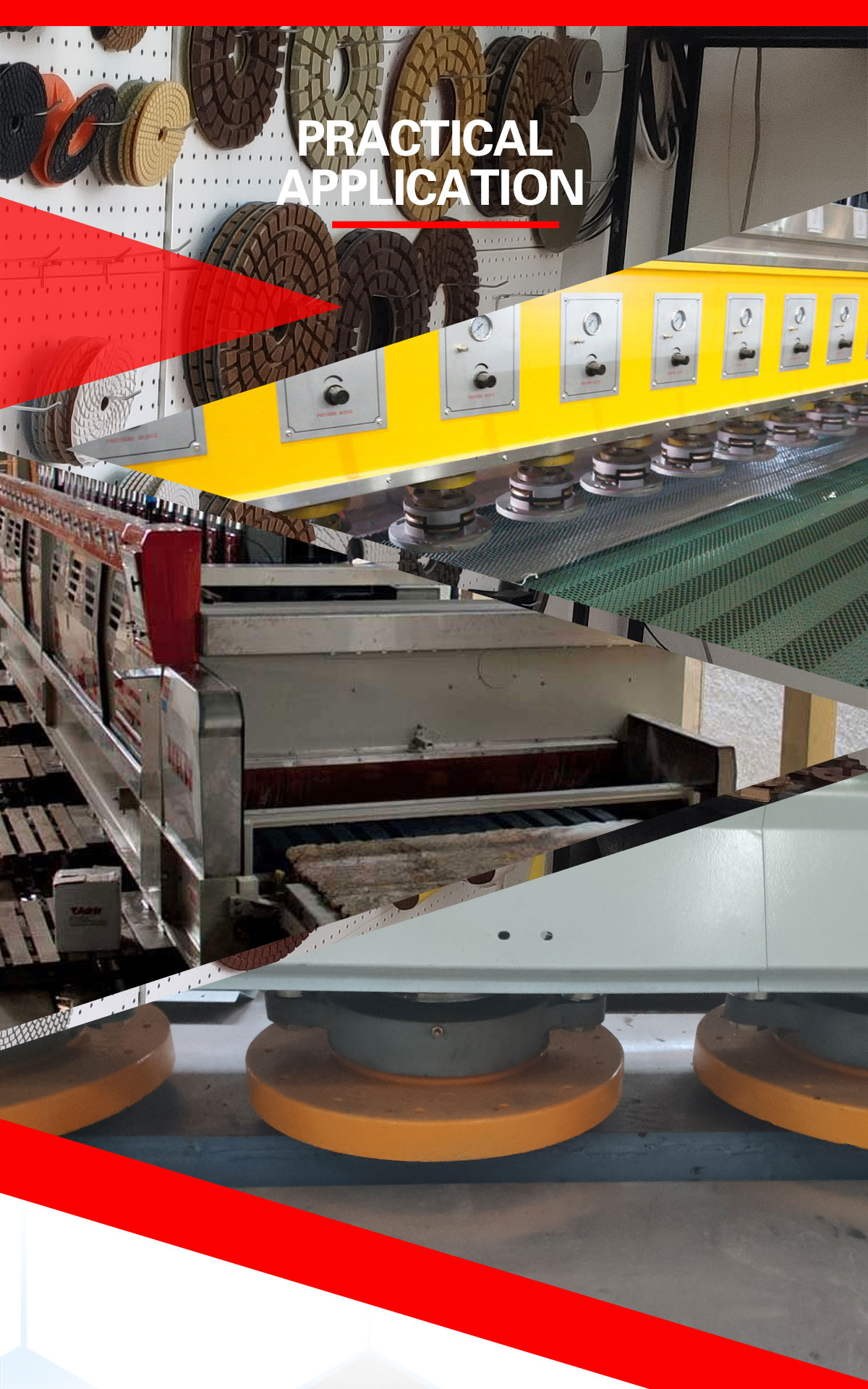 Customized Support OEM Fine Grinding on Granite 10 Inch Diamond Resin Bond Grinding Plate