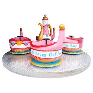 Wholesale Durable Rotation Coffee Cup Ride 4 Cups 16 Kids Easy Maintenance Scratch Resistant from china suppliers