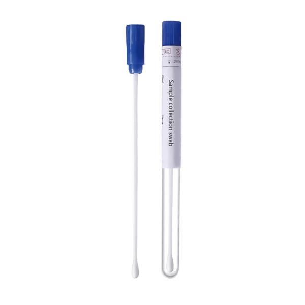 Flocked Swabs With Transport Tube For Virus Testing Wood PP Stainless Steel Tube