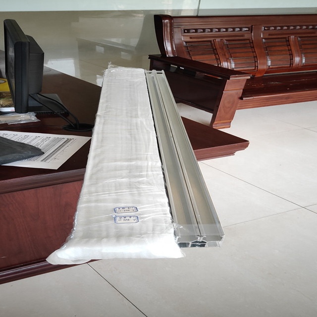 USA standard anodized silver white black solar rail aluminum profiles
