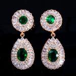 Women's WaterDrop Earrings, CZ Earrings For Bride Jewelry Parties Wedding