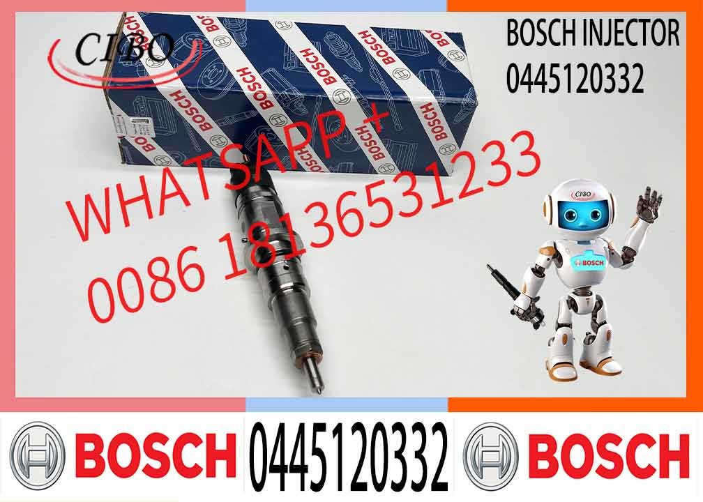 Fuel Pump Assembly Injector 0 445 120 332 Nozzle Injector 0445 120 332 0445120332 For Engine Car
