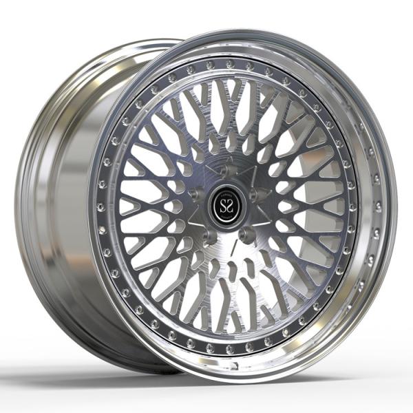 2 PC Polished Wheels For Golf 6 R Forged Brushed Gun Metal 20inch 20x9.5 Alloy