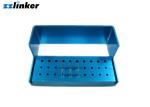 Opening Type Dental Abrasive Bur Disinfection Box 30 holes Colorful FG RA