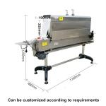 plastic bottle Steam Shrink Tunnel Machine 220V 50HZ 125pcs/min