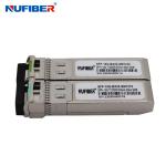 1270 / 1330nm TX RX 20km 10G SFP Module , WDM Single Mode 10G SFP Bidi