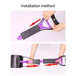 ABS PP Dog Poop Collector Eco Friendly Cat Poop Collector 28x9x6.5cm