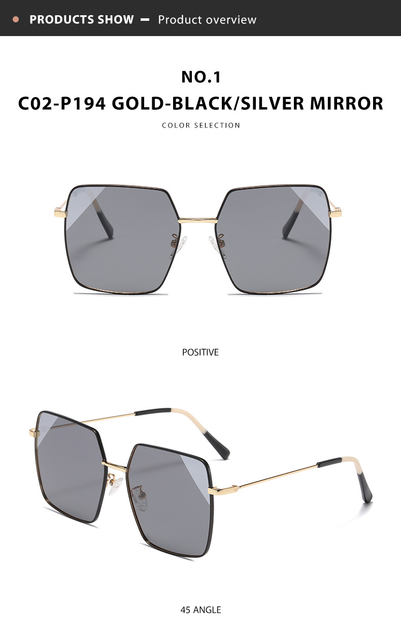 OEM Metal Frame Sunglasses , TAC Lens Lightweight Sunglasses Womens