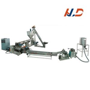 Wholesale Nanjing Henglande PP PE PVC Plastic Two Stage Extruder , Plastic Pelletizing Equipment CE Standard from china suppliers