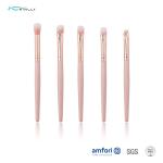 ISO9001 BSCI Synthetic Hair Makeup Brush Aluminum Ferrule