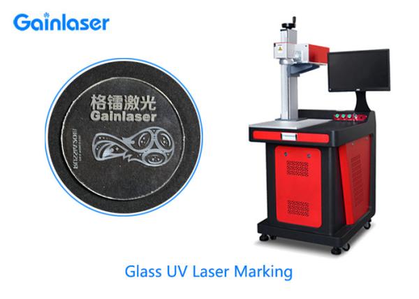 5W DPSS UV Laser Marker 355nm Water Cooled for Ceramic , Glass , KN95 Mask ,