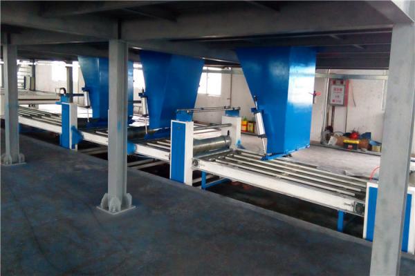 Quality Fully Automatically Light Weight MGO Wall Panel Production Line 380V/50HZ for sale