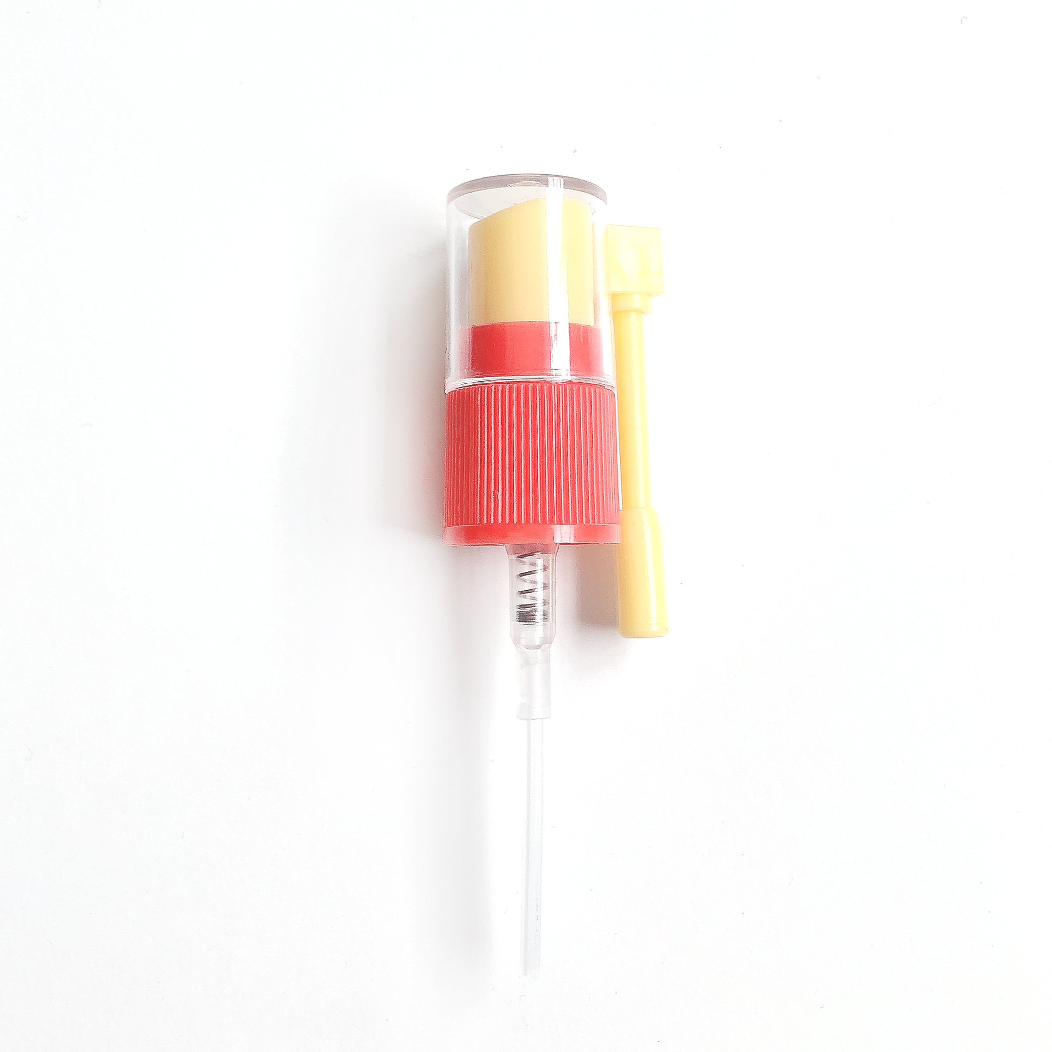 Plastic Detergent Spraying With Pump 14ml 18ml 25ml 35ml long nozzle powder pump nasal spray bottles for pocket