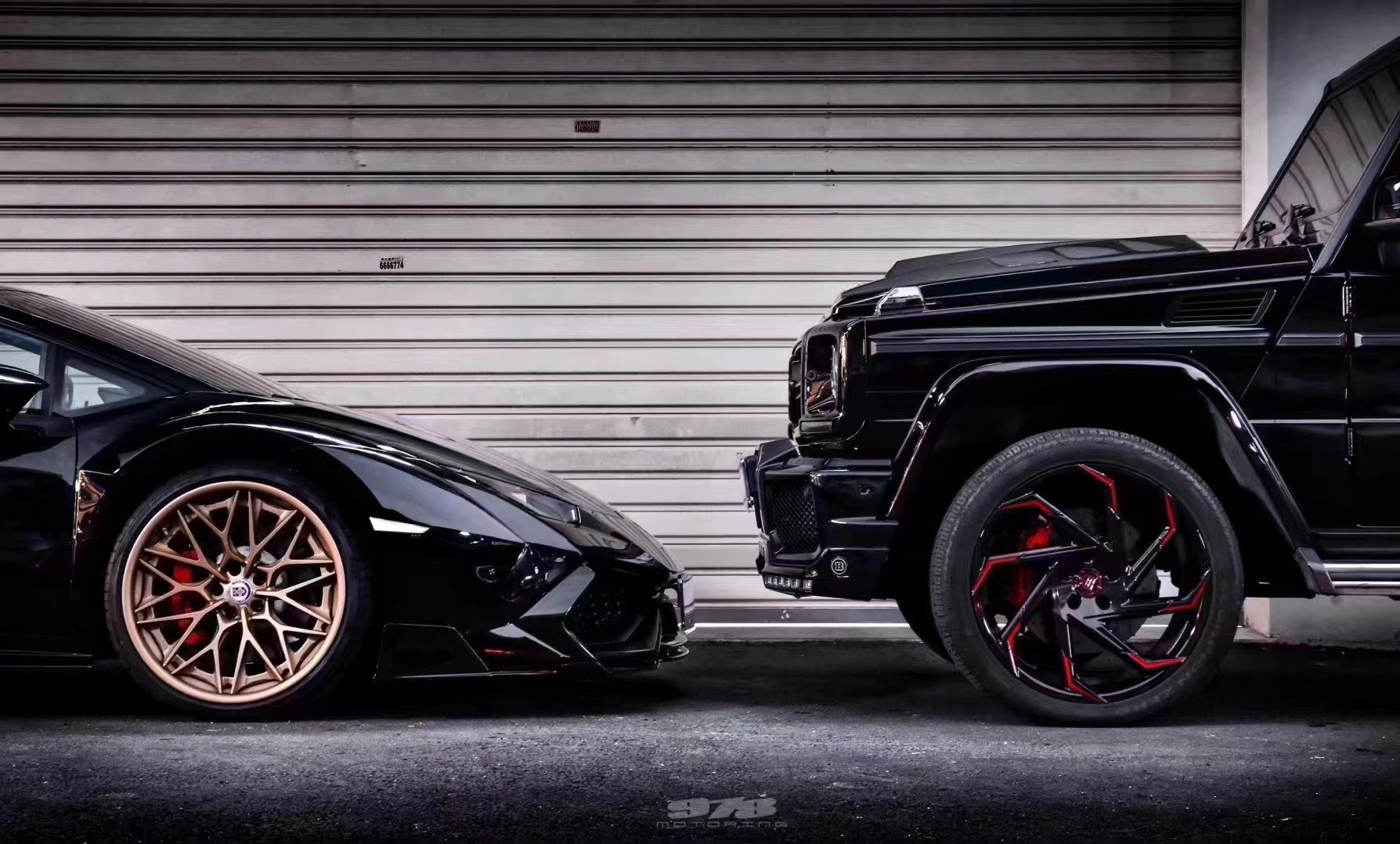 For Lamborghini LP580 LP610 Carbon Fiber Widebody Kit LP580 LP610 Upgraded PD-style Front and Rear Bumper Spoiler Widebody