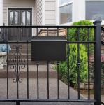 Metal Wall Mounted Mailbox for Outdoor Garden Hardware Heavy Duty Steel 0.8mm