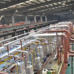 0.3mm-2.5mm Continuous Hot Dip Galvanizing Line Equipment For Steel Company