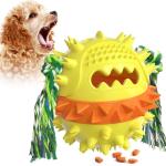 Leaky Food Ball Dog Puzzle Dog Squeaky Toy Molars Stick Plastic