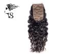 Curly Silk Base Lace Frontal Closure Hair Toppers For Women's Thinning Hair Deep