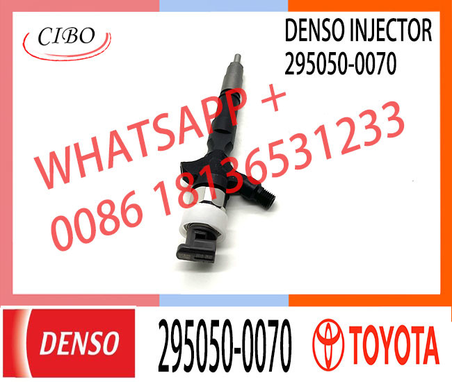High Quality Diesel Fuel Injector Common Rail Injector 2367030380 2950500070 for TOYOTA engine 23670-30380 295050-0070