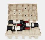 Wine Glass Bottle Moulded Pulp Packaging Molded Pulp Trays ISO14001