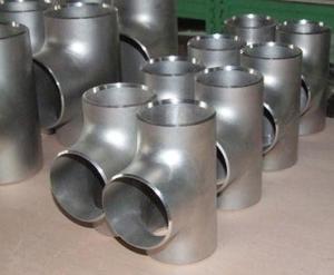 Wholesale DN8 DN3000 DIN JIS ASTM Stainless Steel Tee SCH60 STD SCH160 from china suppliers