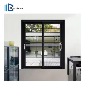 Wholesale Titanium Magnesium Alloy Silent Sliding Door Waterproof Aluminium Framed Sliding Doors from china suppliers