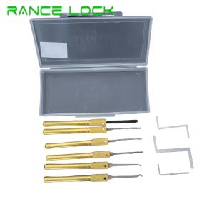 Wholesale Stainless Steel Broken Key Remover 6pcs Professional Lock Pick Set from china suppliers