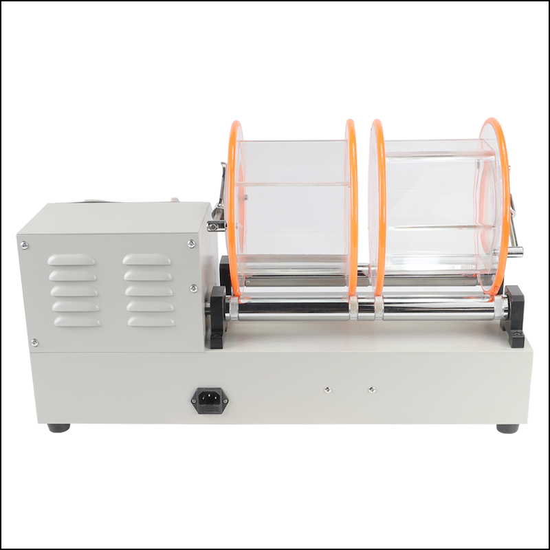 16kg Jewelry Polisher Tumbler ABS Metal With Timer Double Barrel