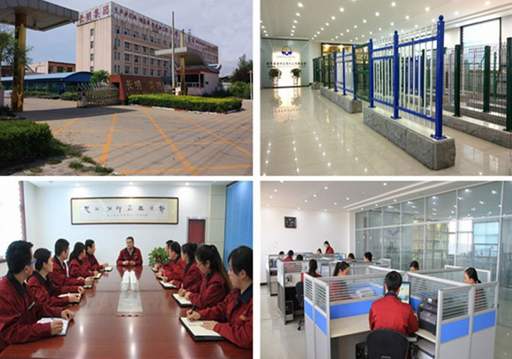 OEM ODM H2m Temporary Security Fence PVC Coated Crowd Control Fence