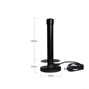 Wholesale Lightweight Black ABS UHF/VHF DIGITAL BOX HDTV Compatible Indoor TV Antenna from china suppliers