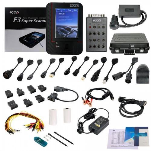 Original Fcar F3-G (F3-W + F3-D) Universal Auto Scanner For Gasoline Cars, Heavy