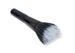 Black Long Handle Flat Top Makeup Brush Powder Brush With White Black Nylon Hair